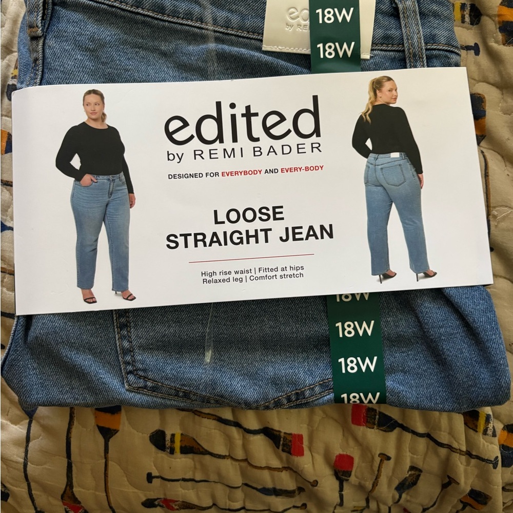 Women's Classic Blue Straight Jeans